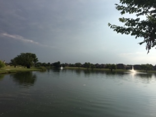 After pond